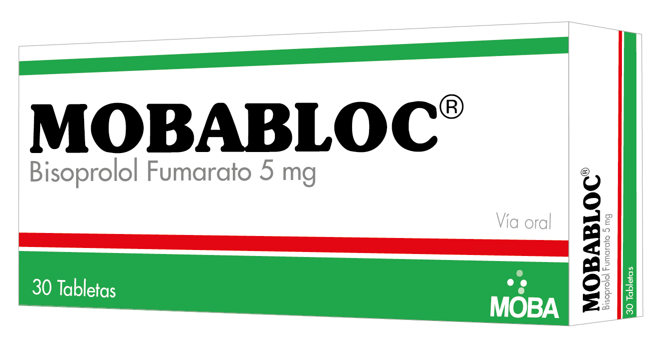 MOBABLOC 5MG X 30 TABLETAS (Bisoprolol 5mg)